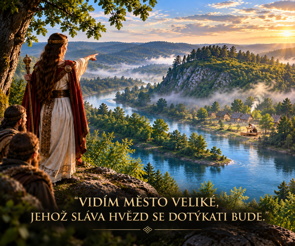 Libuše viděla Prahu dřív, než byla vystavěna